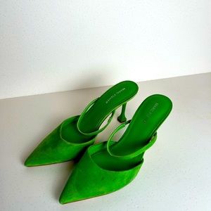 Marc Fisher Green Pointed Toe Heel